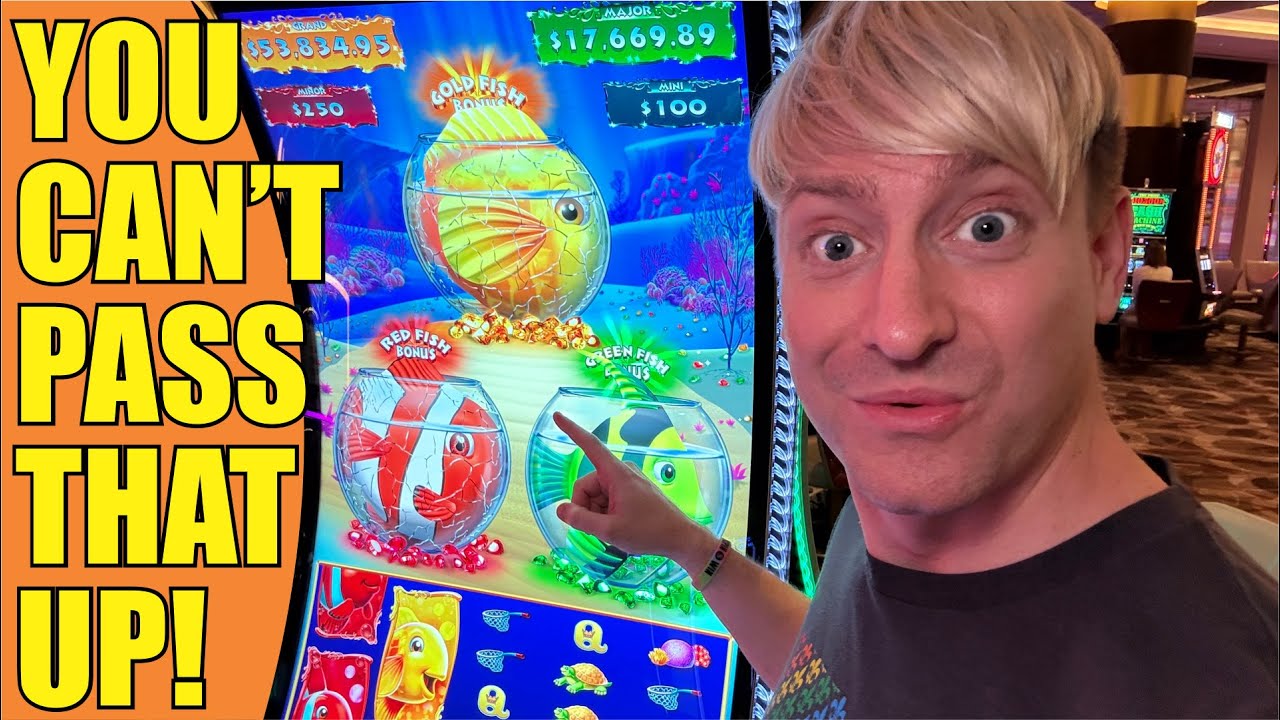 Watch Me Get the Gold Fish on an $8 Bet!