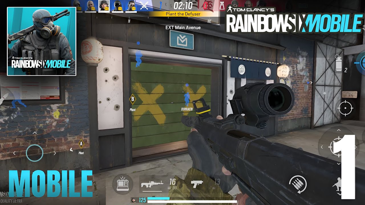 Rainbow Six Mobile Gameplay Walkthrough Part 1 | iOS & Android 