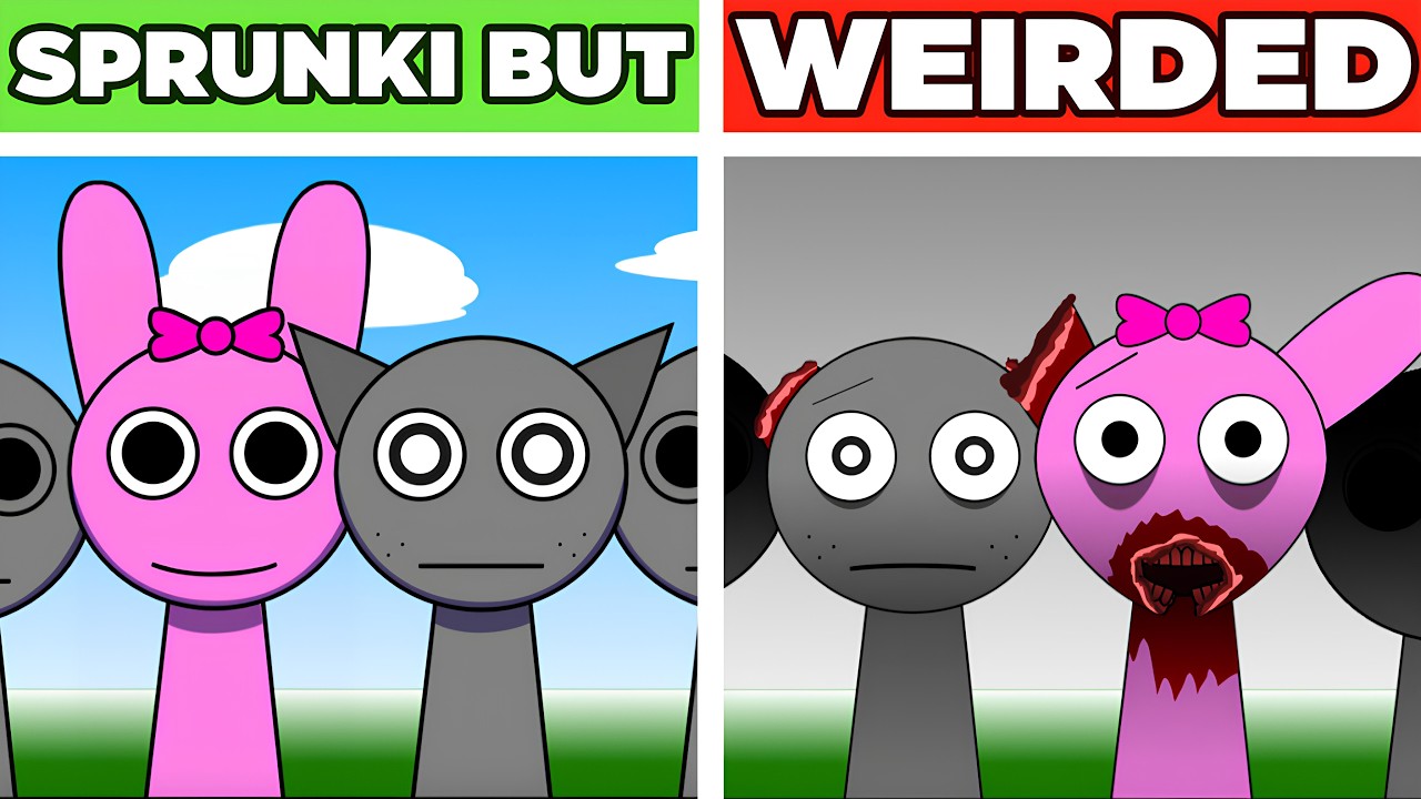 SPRUNKI BUT WEIRD NORMAL VS HORROR | SPRUNKI INCREDIBOX
