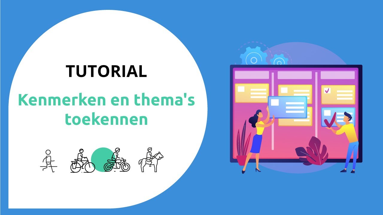 Kenmerken en thema's toekennen aan routes en bezienswaardigheden