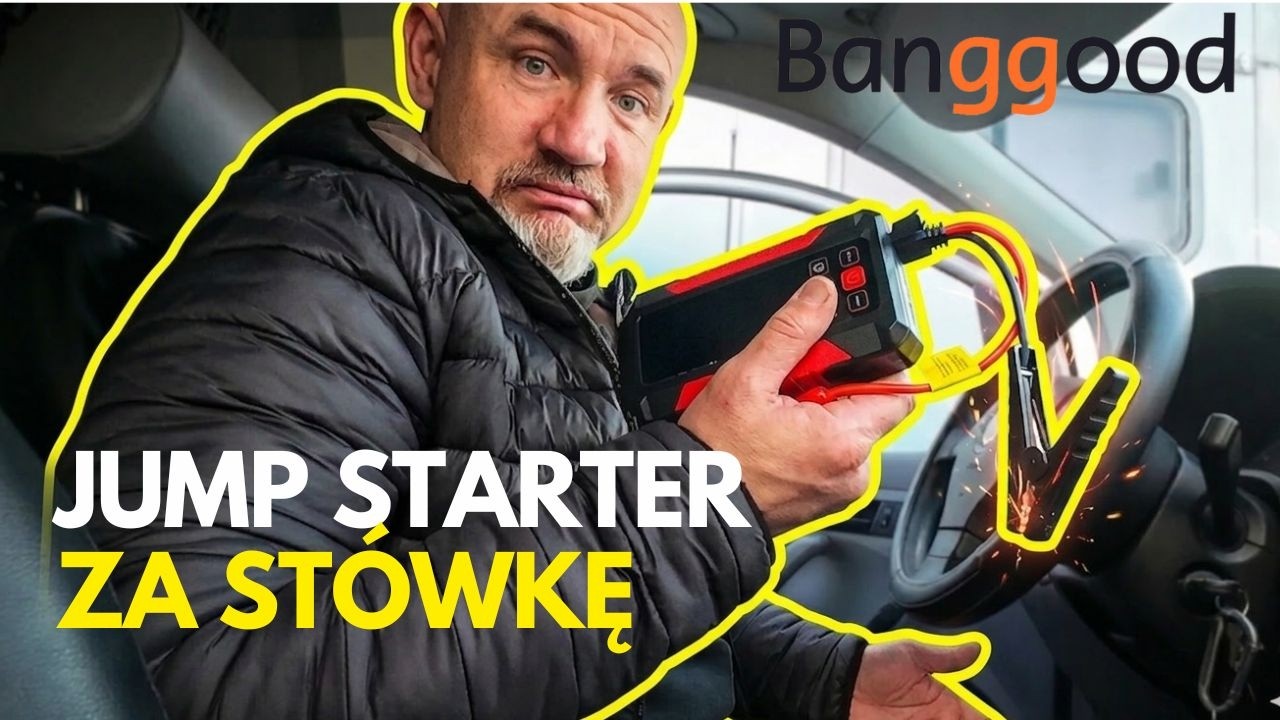 Kadilak znowu rzucił palenie... Testuję jump starter za st&oacute;wkę z Banggood