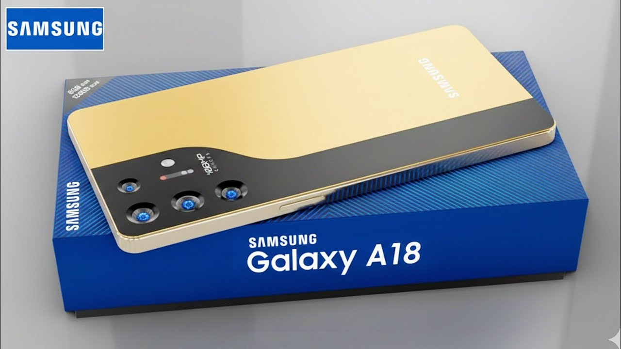 Samsung Galaxy A18 5G - 16 ГБ + 1 ТБ | 9000 мАч, дисплей 144 Гц | Лучший телефон для игр и с каме...