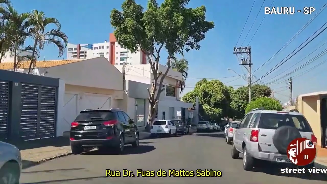 Vídeo nº 74 - Bauru SP, 15.08.22 - Passeio pelas ruas da 