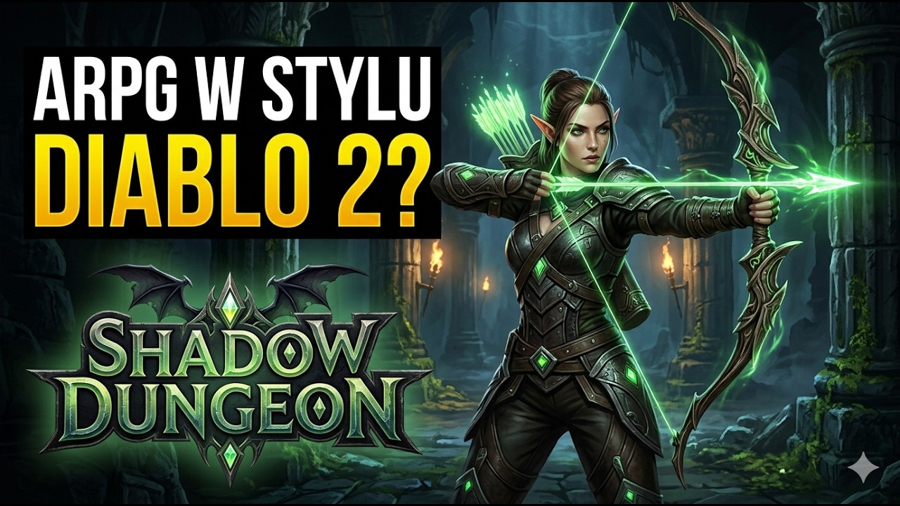 APRG w stylu Diablo 2?💀 Shadow Dungeon Demo: Gameplay PL (Pierwsze Wrażenia)