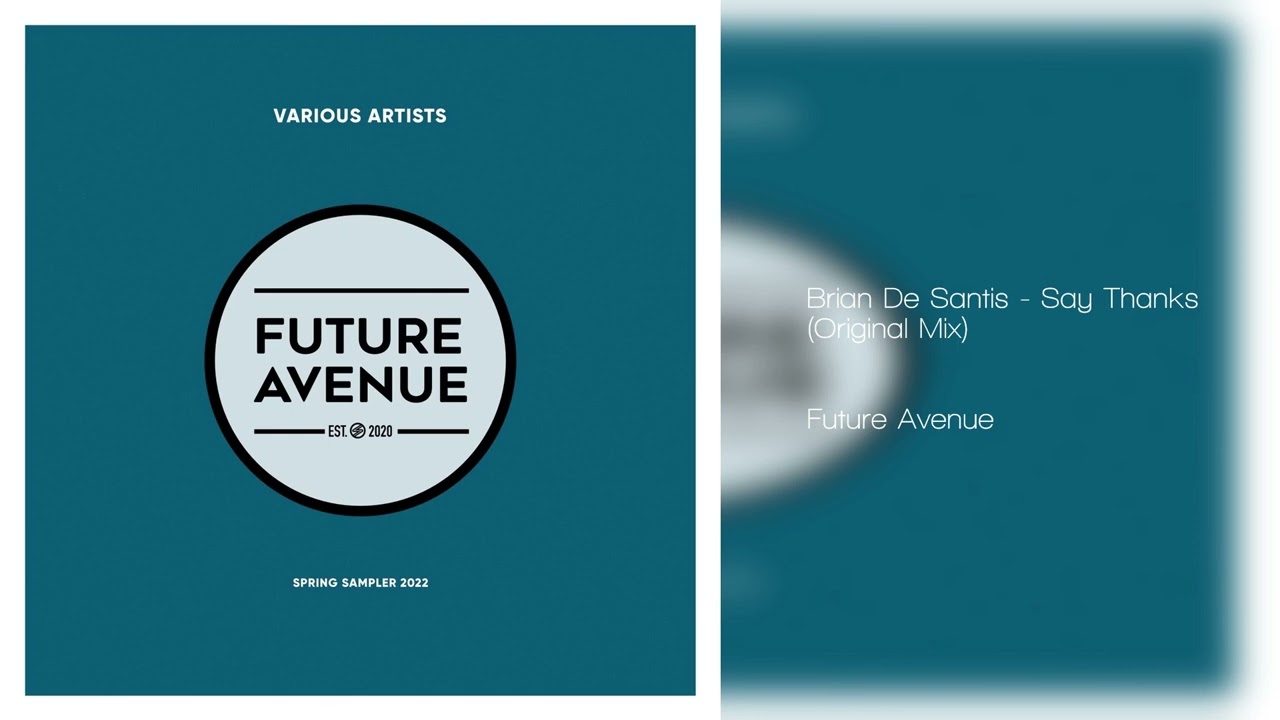 Brian De Santis - Say Thanks (Original Mix) [Future Avenue] #progressivehouse
