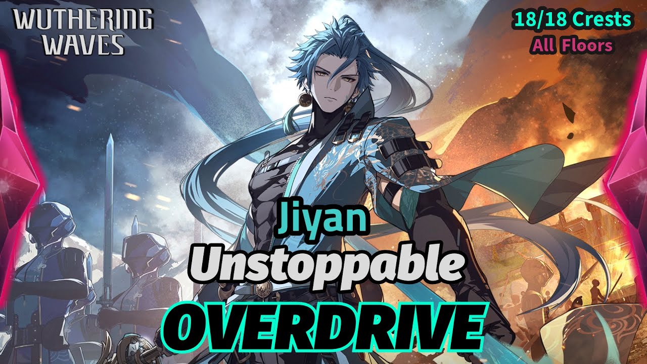 Neuvillette Of Wuthering Waves?! - S0 Jiyan Vs Full Overdrive Tower