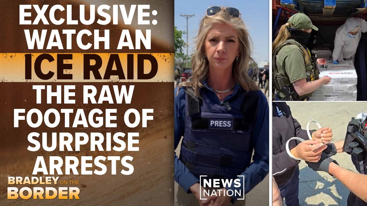 ICE carries out 'mass workplace enforcement operation': Exclusive | Bradley on the Border