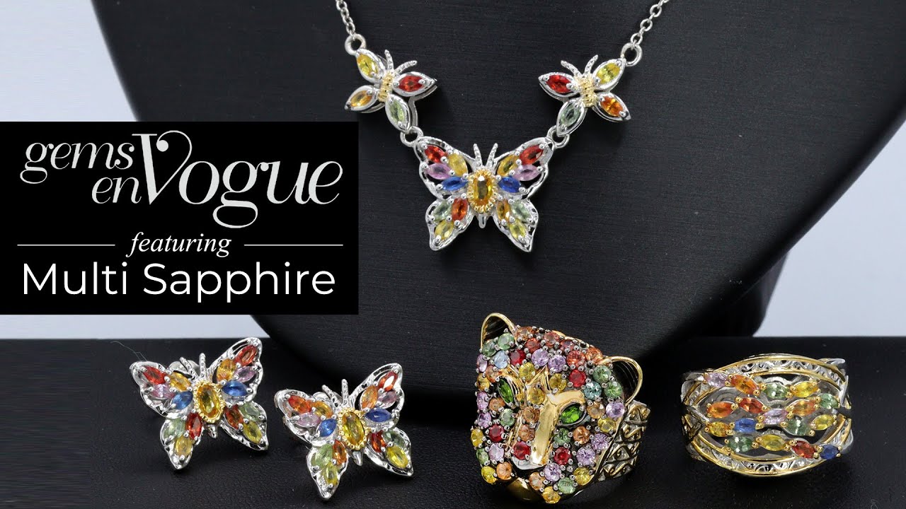 Gems En Vogue Michael Valitutti & Libby Floyd brings you Multi Sapphire.
