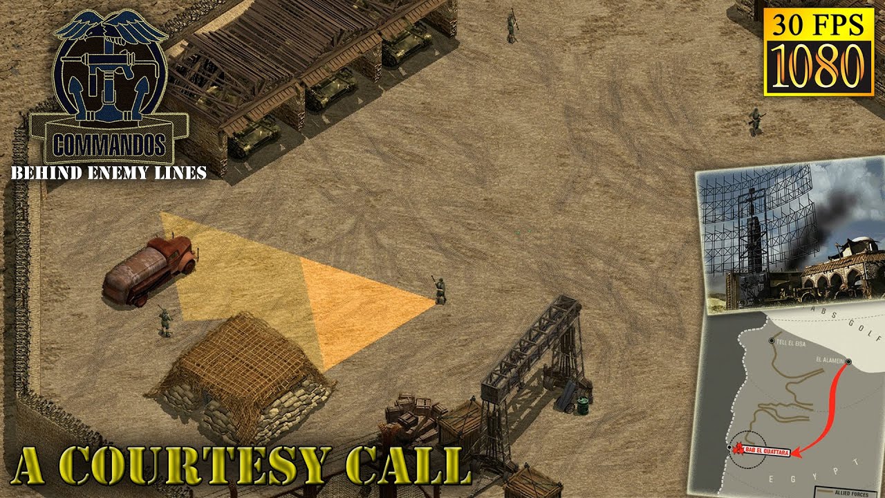 Commandos: Behind Enemy Lines. Mission 9 