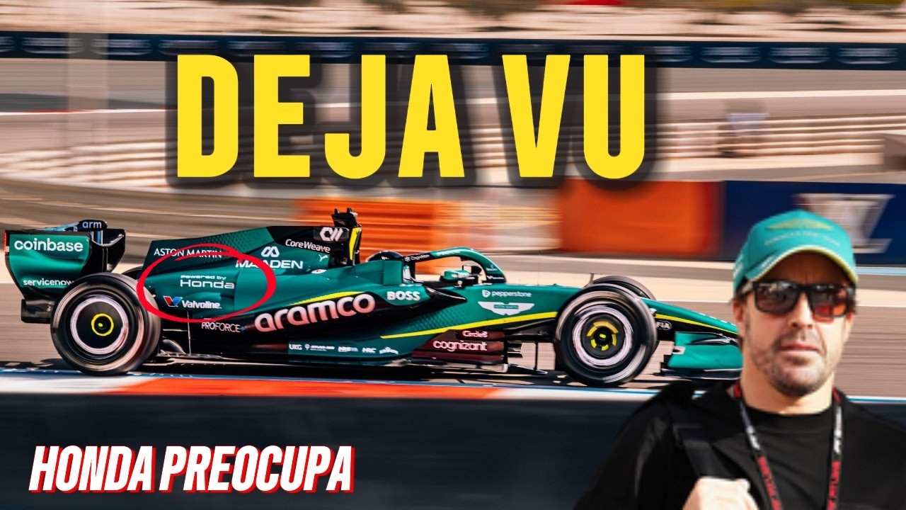 DEJÀ VU en Aston Martin: Honda preocupa tras el primer día de test 2026