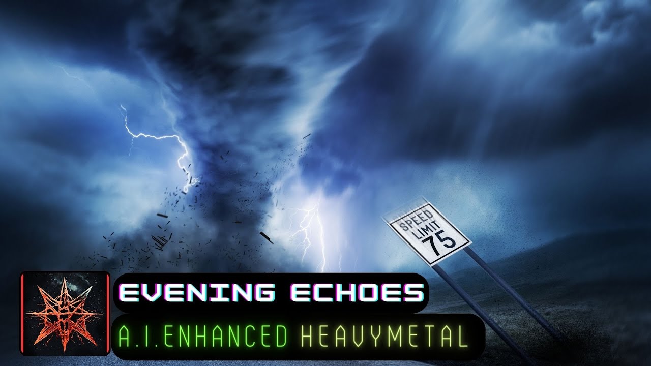 Stellar Core | Evening Echoes (Official Video) | AI Generated Heavy Metal