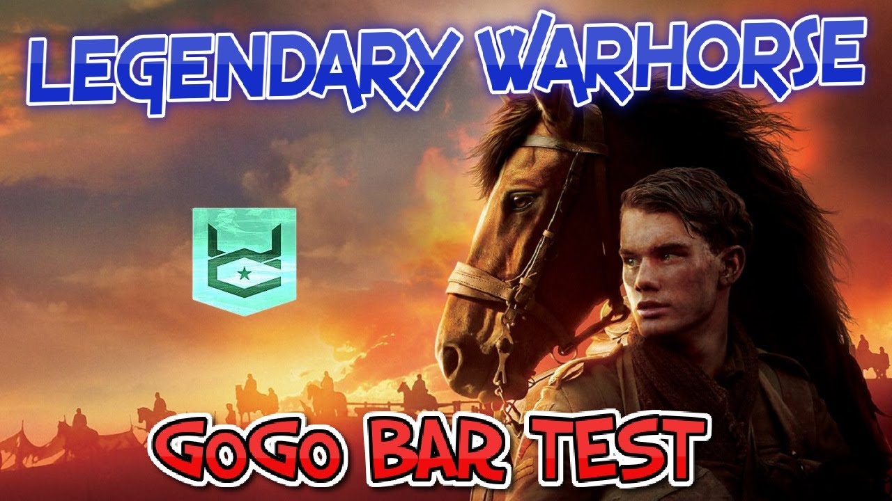 Legendary Warhorse GoGo Bar Test. (War Commander)