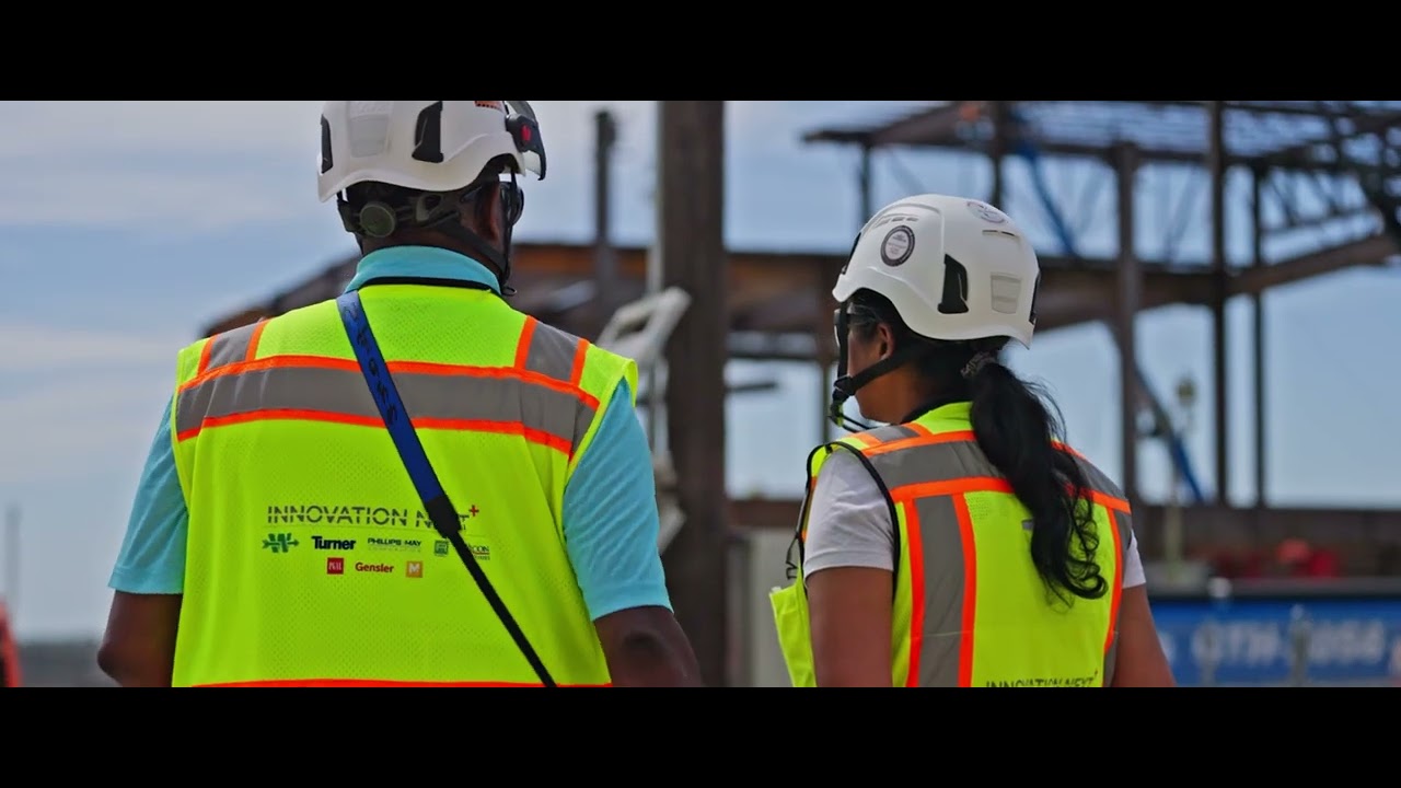 Final beam placed on largest module for DFW Airport Terminal F Expansion