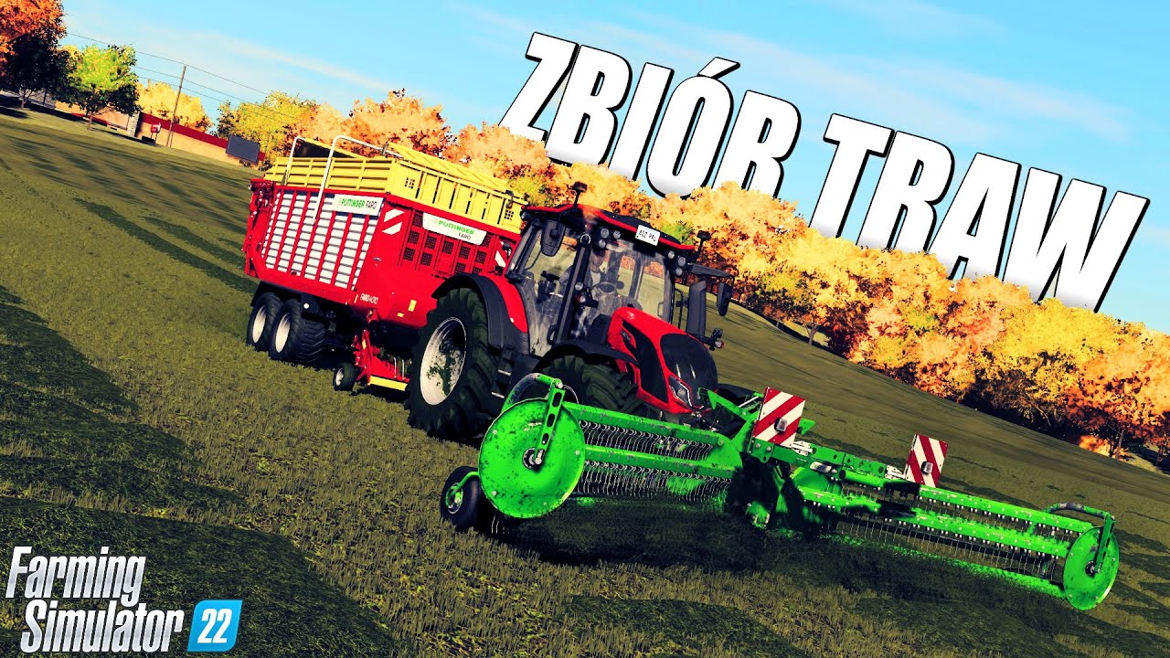 ZBIÓR TRAW & POKAZ ROZWINIĘTEJ FARMY 🍀| FS22