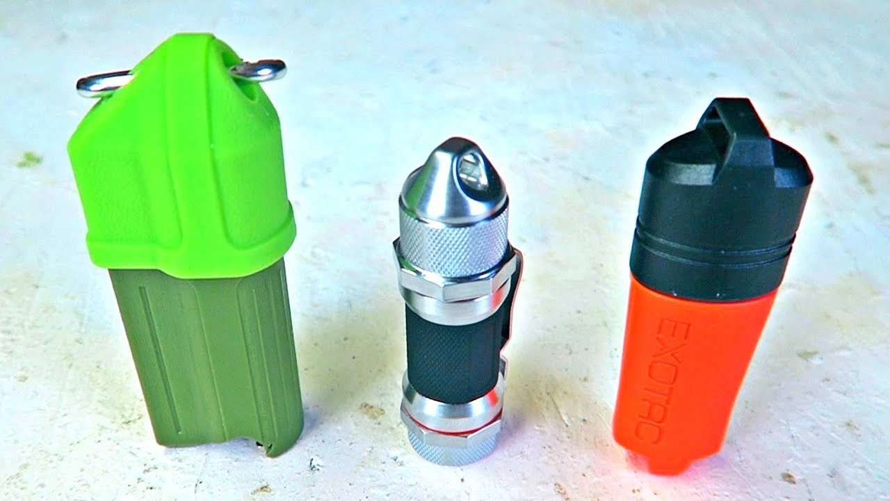 5 Survival Waterproof Lighters Test