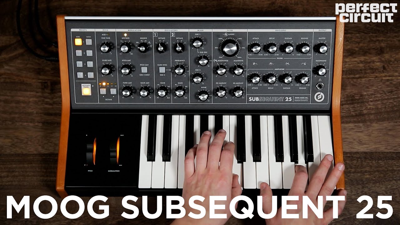 Moog Subsequent 25 2-Note Paraphonic Synthesizer