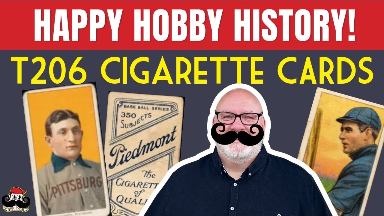 ✨T206 Baseball Cards!⚾Cigarette Cards & Sports History⚾✨