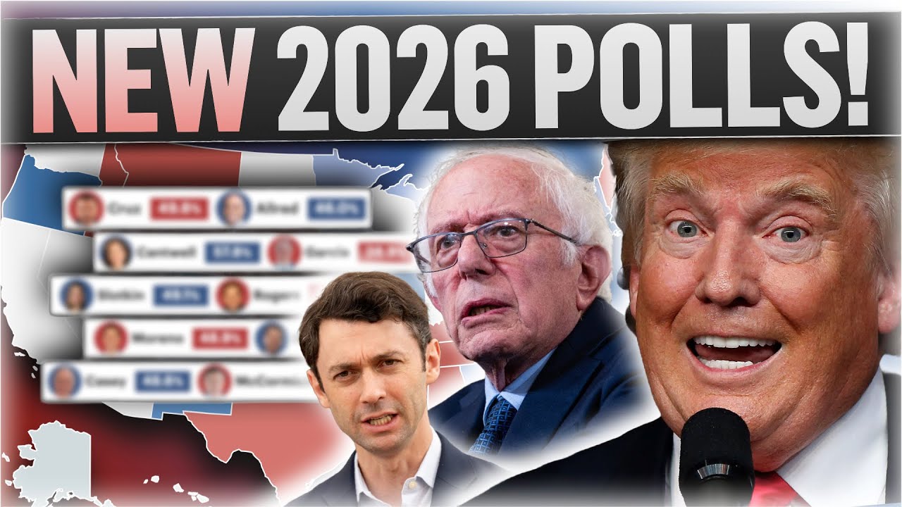 The 2026 Senate Map Based On NEW Polling Averages!