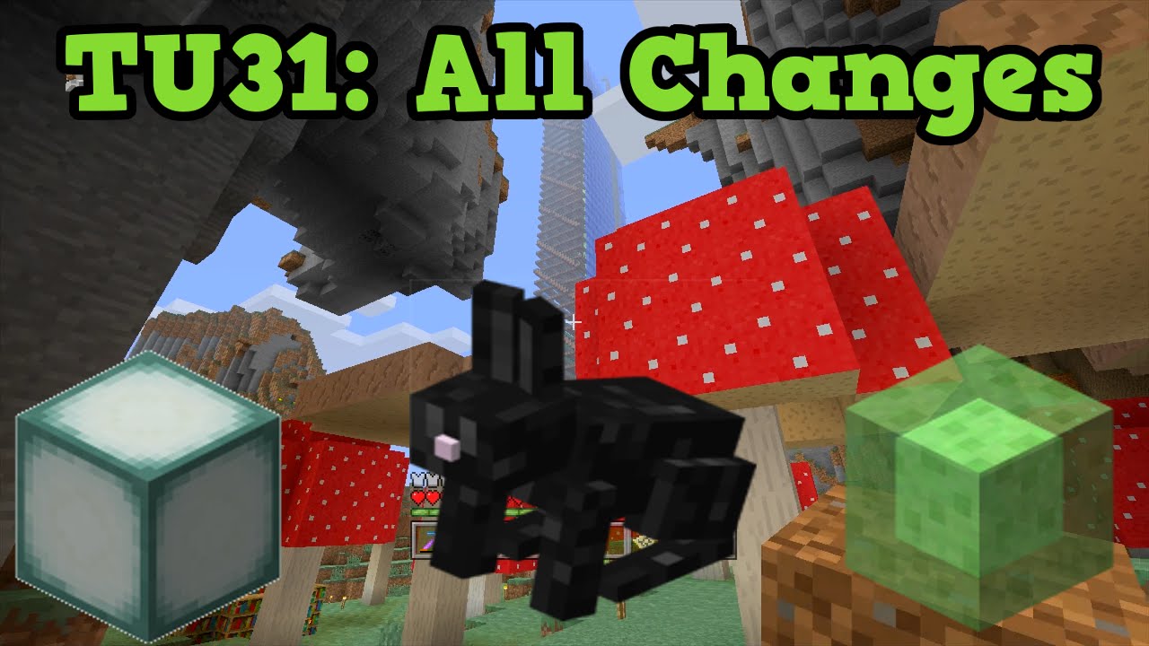 Minecraft Xbox 360 / PS3 TU31 ALL Changes & New Features
