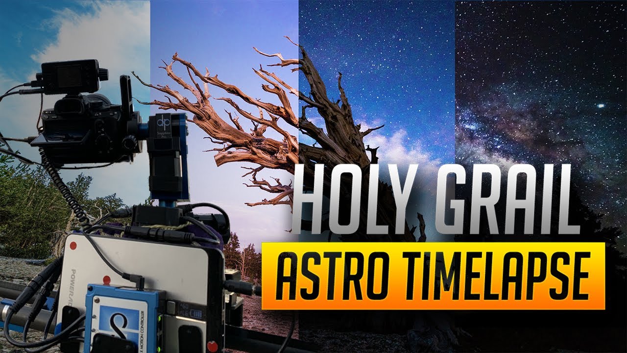 Holy Grail Astro Timelapse in the Ancient Bristlecone Pine Forest