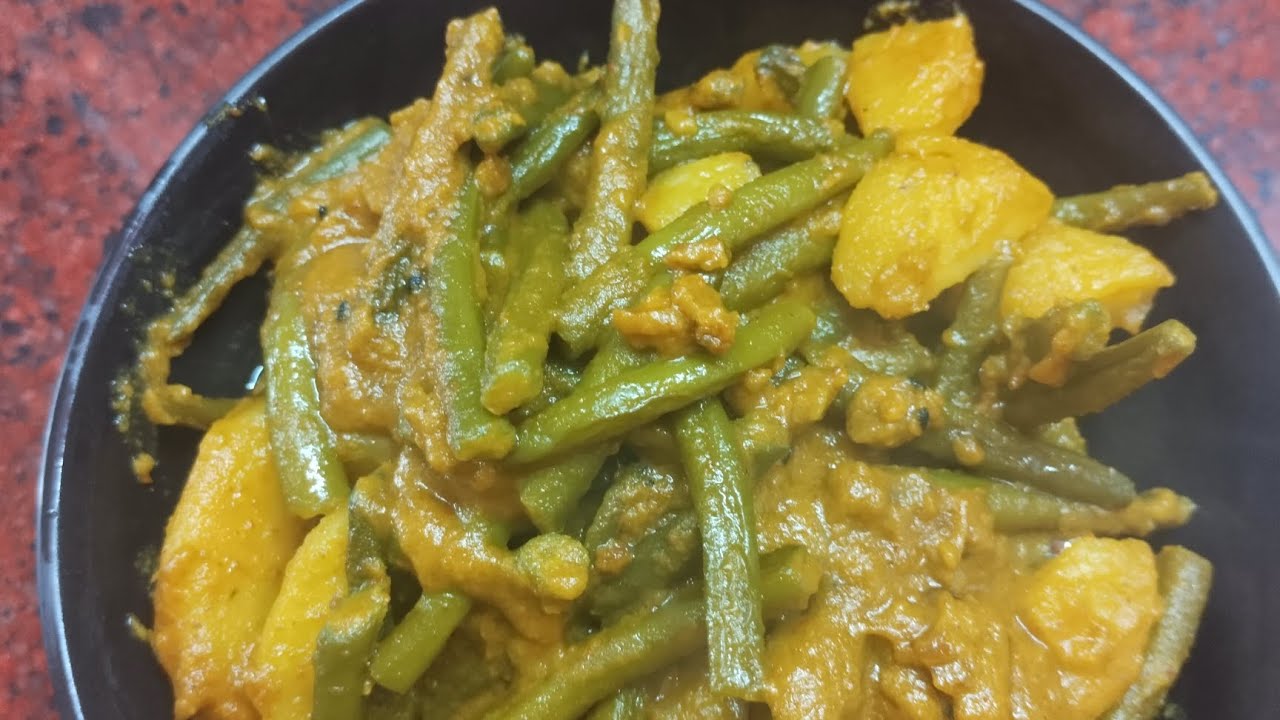 বাচ্চা থেকে বড় সবার ভালো লাগবে চীনে বাদাম দিয়ে বিমস  আলু চচ্চড়ি ❤️#cookingideas #viralvideo 