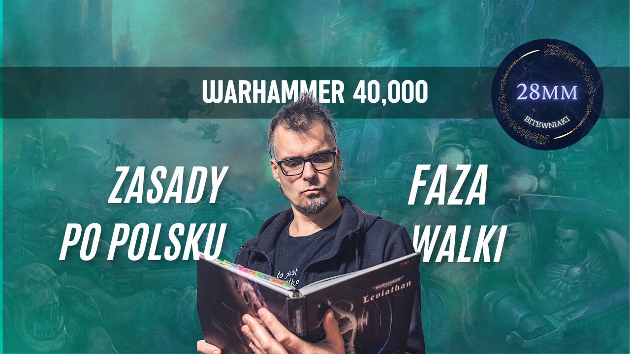 Warhammer 40K zasady po polsku - faza walki, zasady z przykładami