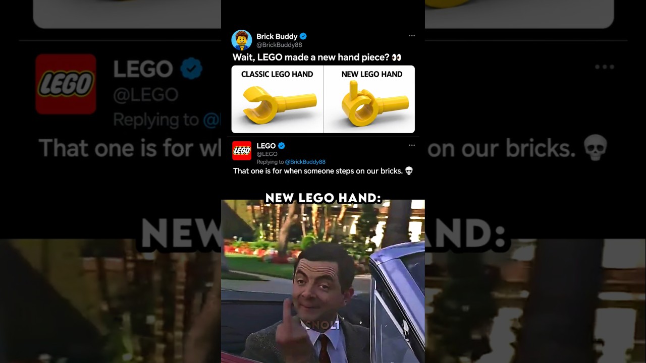 LEGO's New Hand Piece Is Too Real 💀
