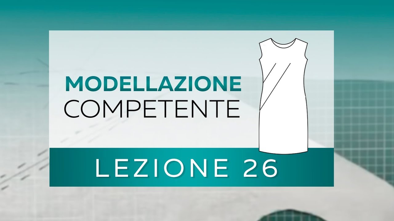 Modellazione competente. Modelliamo due tipi di abito tubino  con pince asimmetriche. Lezione 26