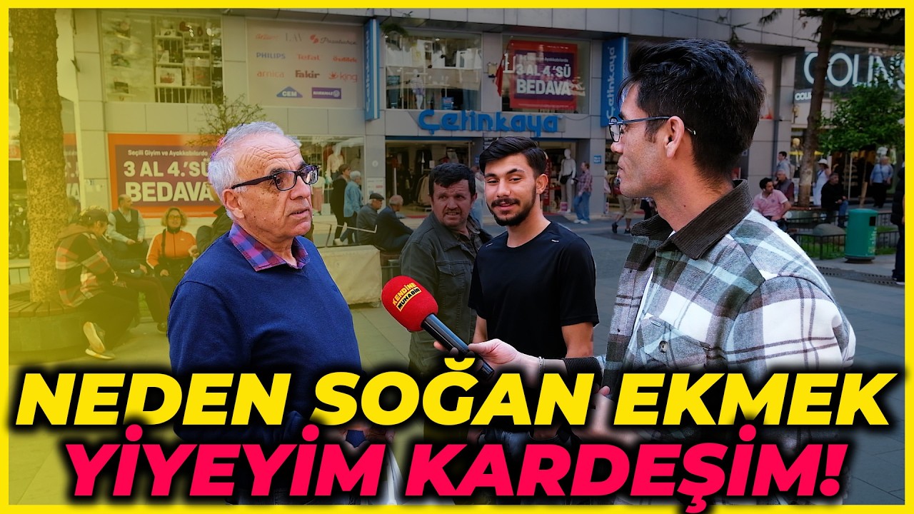 BEN NEDEN SOĞAK EKMEK YİYEYİM KARDEŞİM! | Sokak R&ouml;portajları