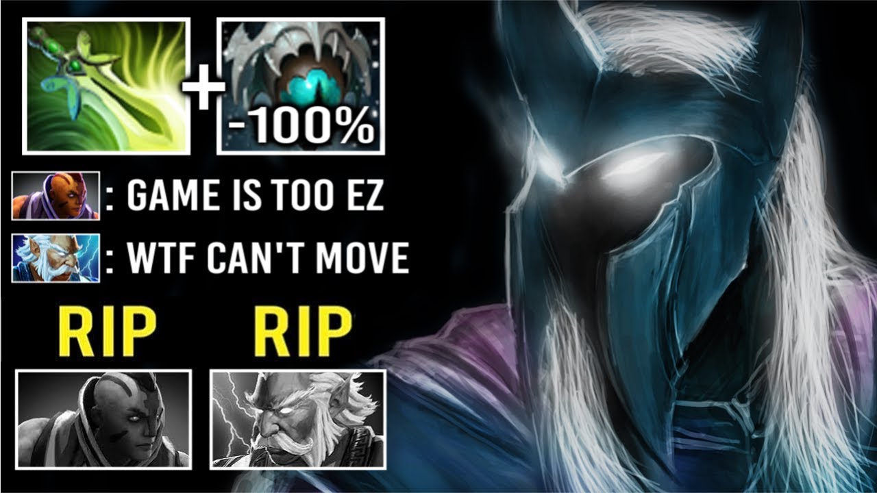 CRAZY -100% Slow Skadi + Butterfly Abaddon vs Anti Mage Epic Late Game Fights Carry All Team Dota 2