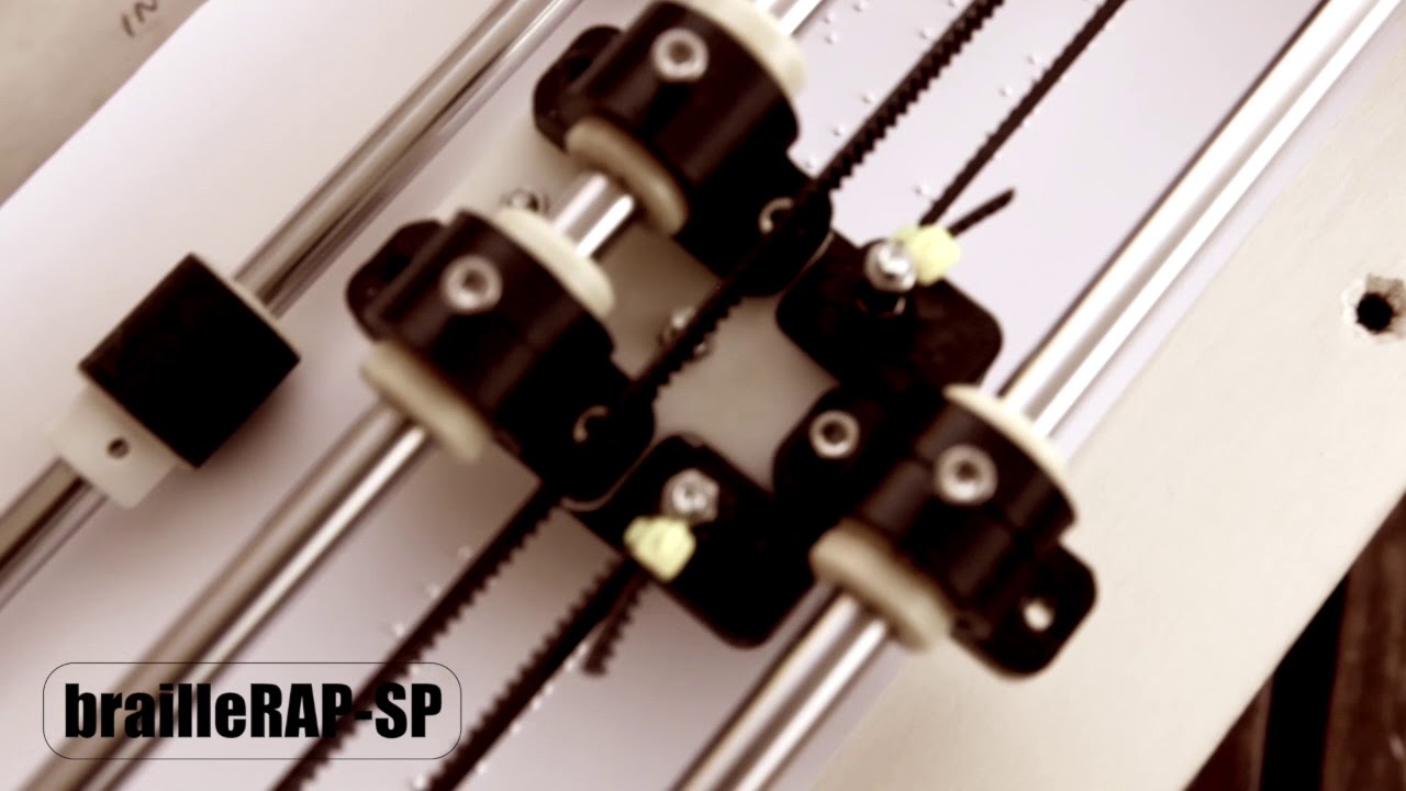 Open source Braille Embosser : BrailleRAP-SP