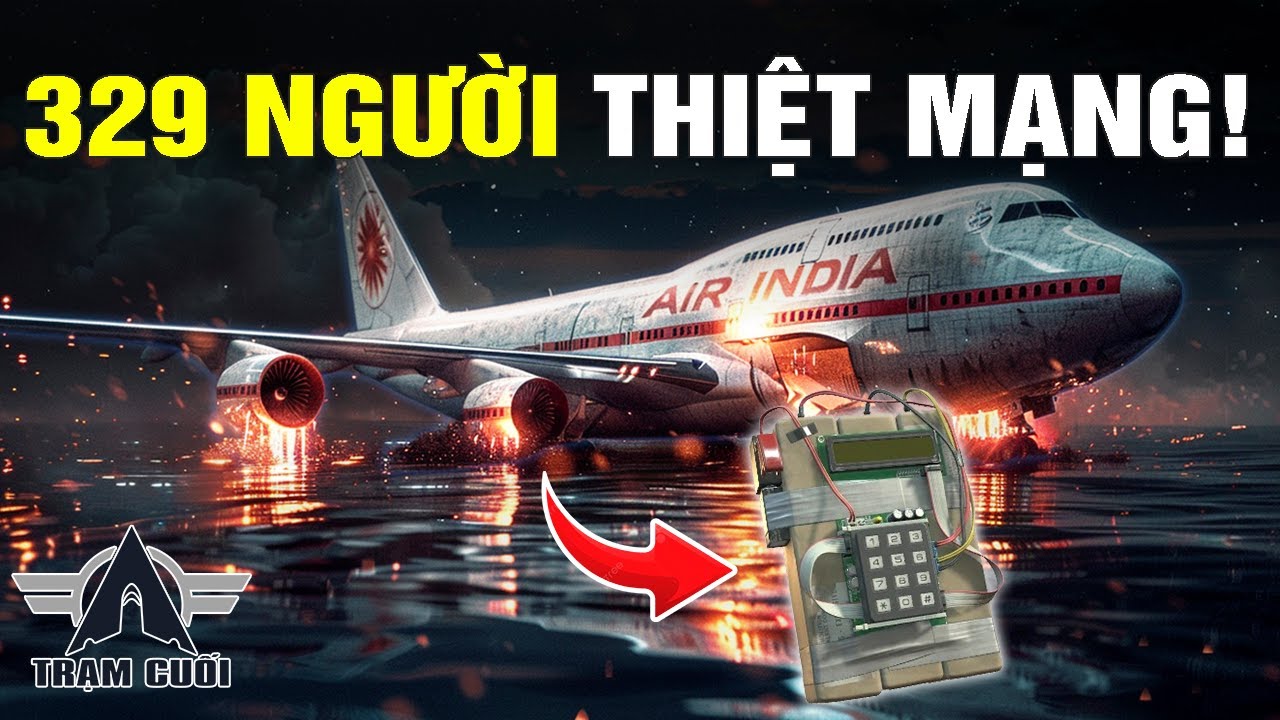 Vụ Khủng Bố Máy Bay Ấn Độ Khiến 329 Người Thiệt Mạng| Air India 182