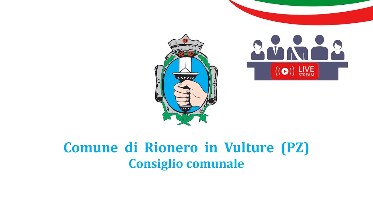 Consiglio Comunale Rionero in Vulture 16-05 2024