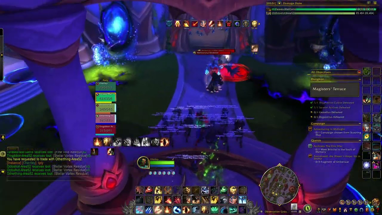 WoW Midnight 12.0.1 scalecommander augmentation evoker pve Magisters' Terrace Heroic