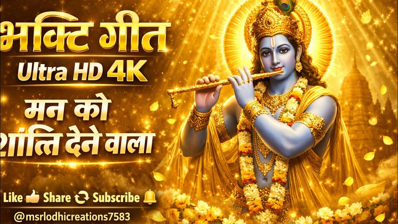 🥀🌿🪷इस भजन को सुबह ध्यान, पूजा, संध्या आरती या सोने से पहले सुनें और अपने जीवन में प्रभु की कृपा #भजन
