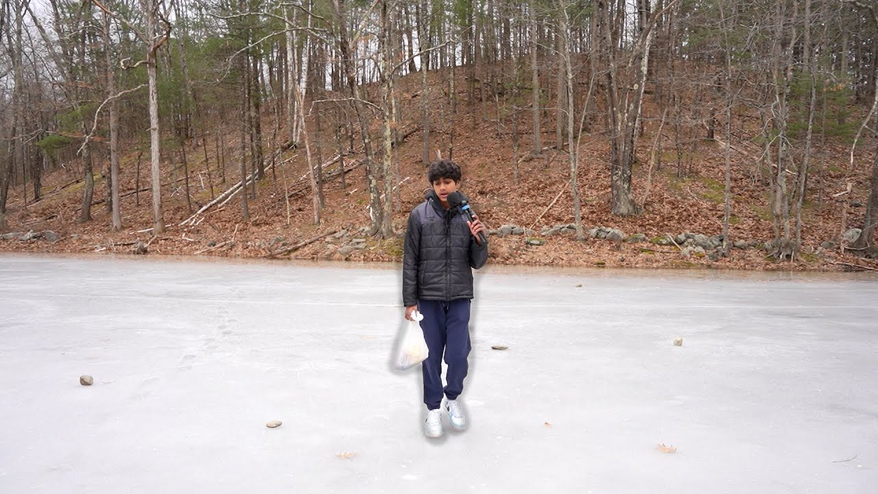 ASMR On a Frozen Lake..
