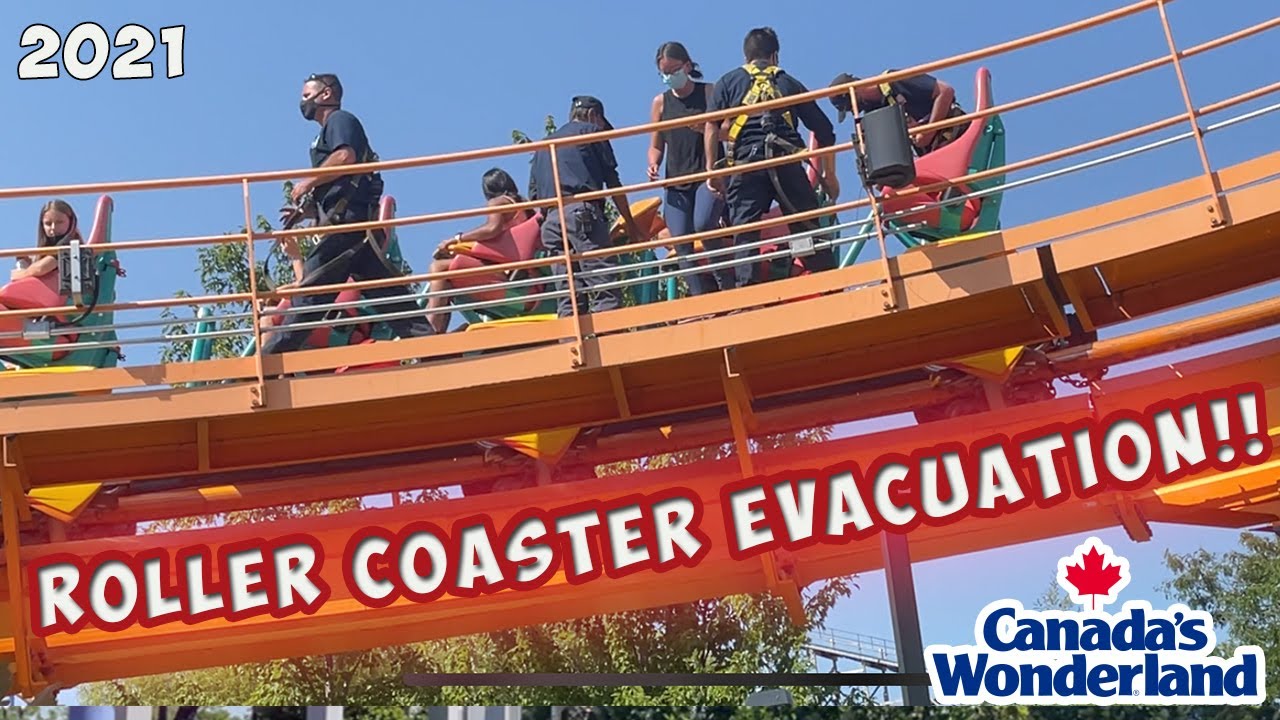 THIS RIDE GOT STUCK AT CANADA’S WONDERLAND TODAY! (Evacuation)