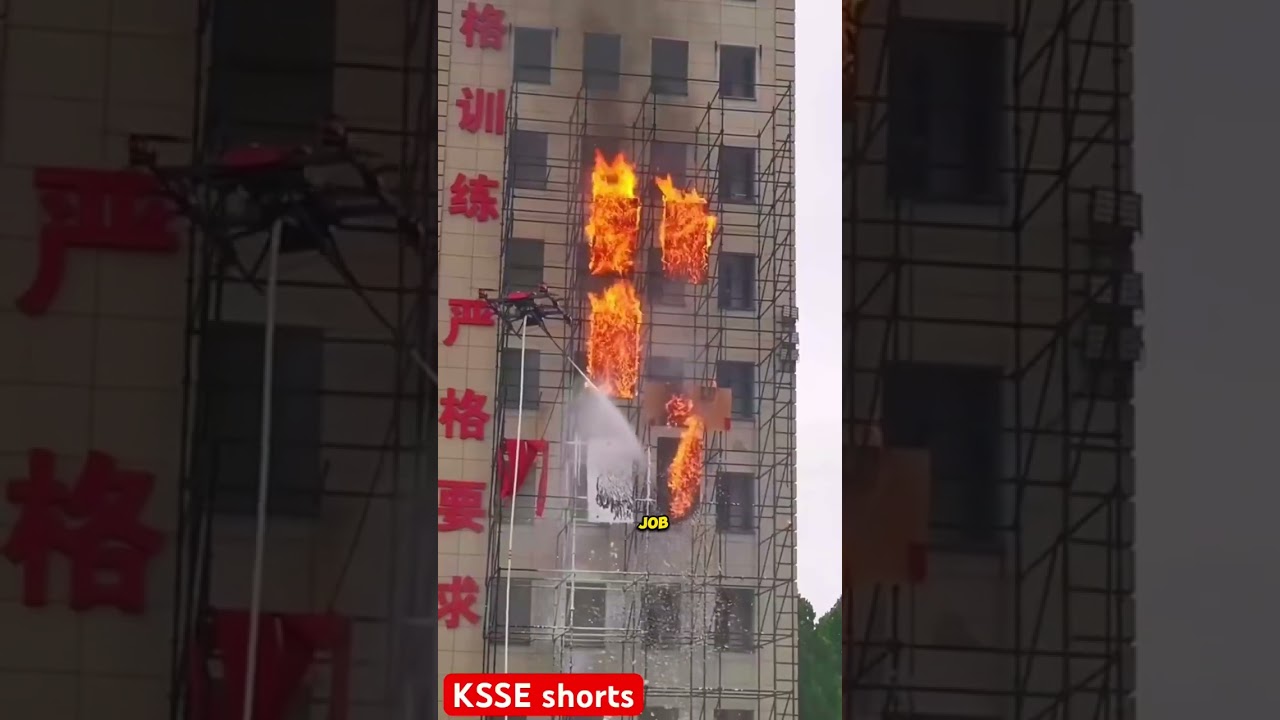 China's Incredible Innovation Advanced Firefighting Drones