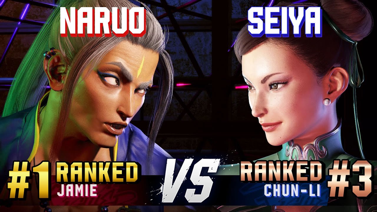 SF6 ▰ NARUO (#1 Ranked Jamie) vs SEIYA (#3 Ranked Chun-Li) ▰ High Level Gameplay