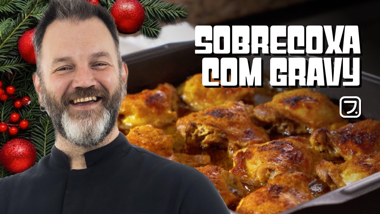 SOBRECOXAS ASSADAS com Gravy Natalino | RECEITAS DE NATAL | Jimmy Ogro