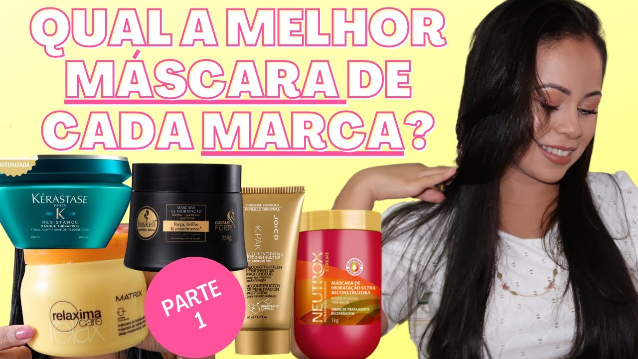 QUAL A MELHOR MÁSCARA DE CADA MARCA?🤔