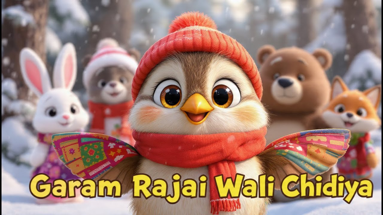 Garam Rajai Wali Chidiya ''cartoonkids''  Hindi Cartoon for Kids