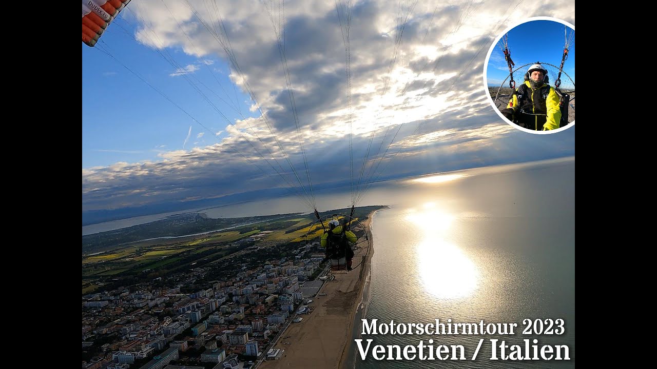 Motorschirmfliegen in Italien / Venetien / Paramotor