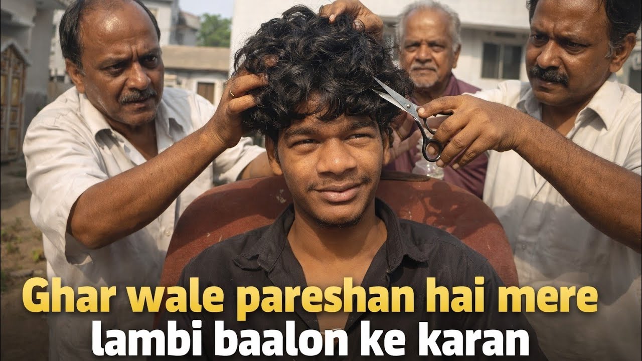 My family is annoyed because of my long hair.