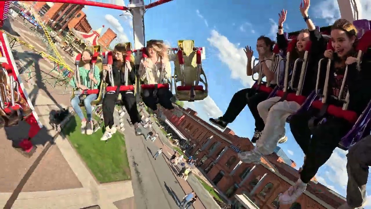 Lunapark Mati/Mirolandia - karuzela Extreme On ride 1 Łódź - Festiwal Karuzel Manufaktura 2025