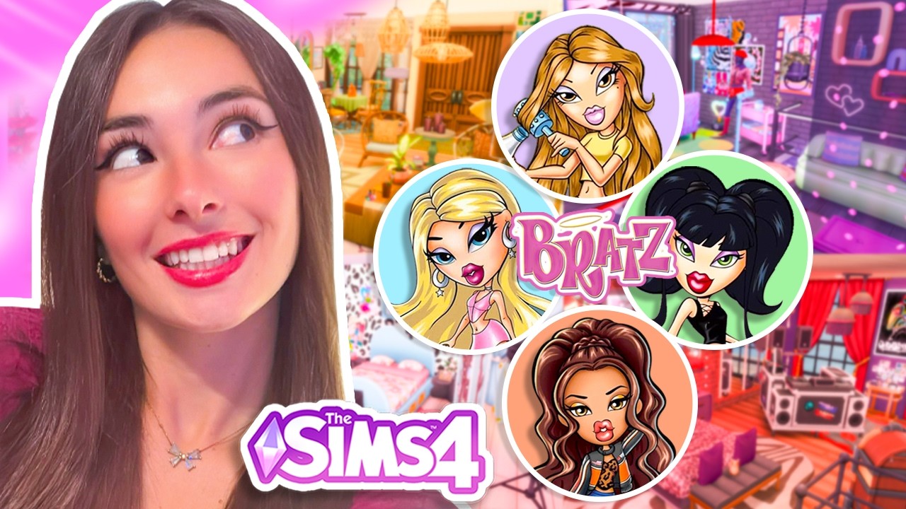 Every Home is a Different BRATZ DOLL in The Sims 4!