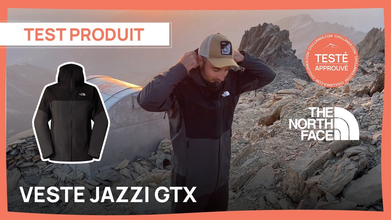 TESTE DE LA VESTE JAZZI GTX - THE NORTH FACE PAR HUGO