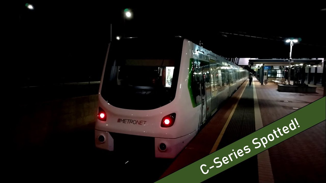 Transperth C-Series Train Testing