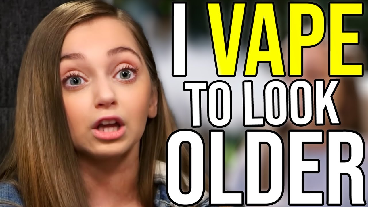 Woman Drinks And Vapes So She Can 