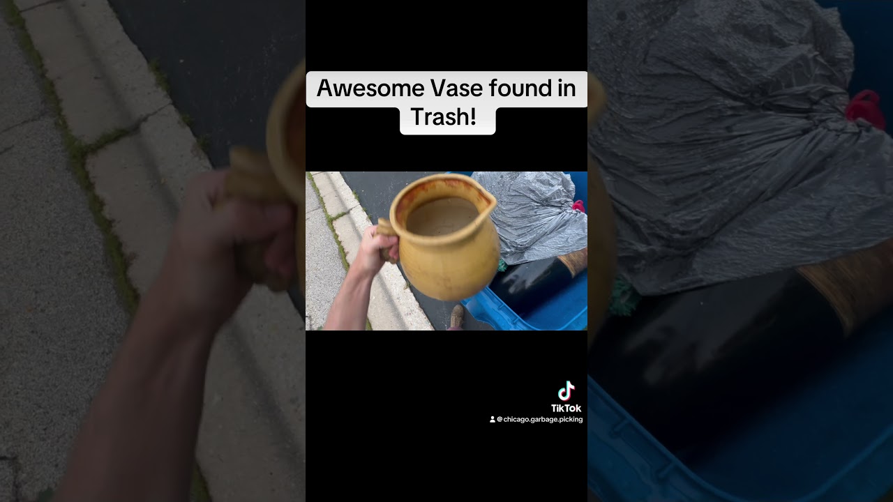Awesome Vase found in Trash! #trashpicking